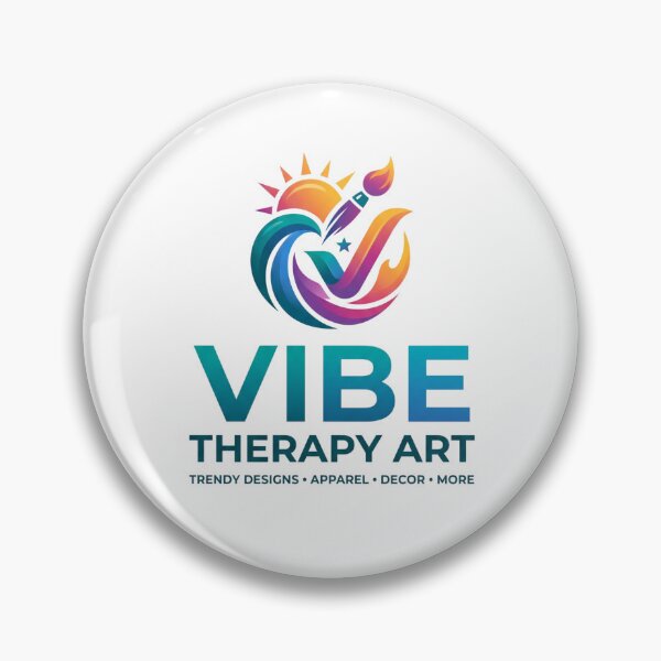 Artikelvorschau, VIBE THERAPY ART — Markenlogo-Druck entworfen und verkauft von VibeTherapyArt.