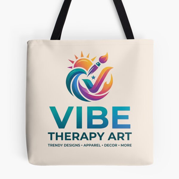 Item preview, VIBE THERAPY ART — Brand Logo Print designed and sold by VibeTherapyArt.