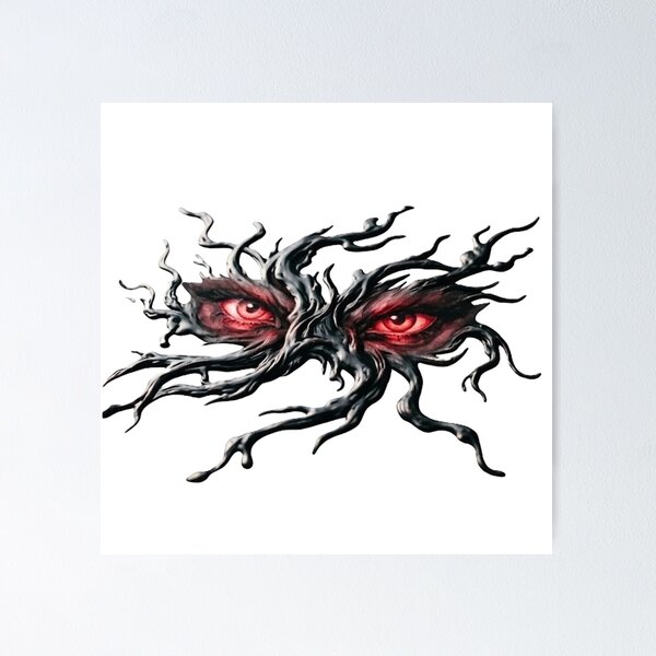 Item preview, Spooky Evil Red Eyes Dark Fantasy Horror designed and sold by Mido-artister.