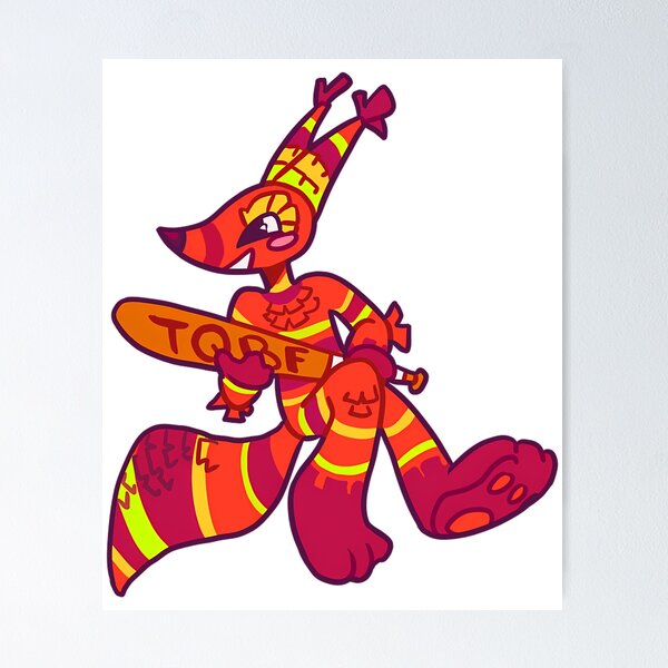 Item preview, The Quick Brown Fox Sticker designed and sold by Keona-Kellam-.