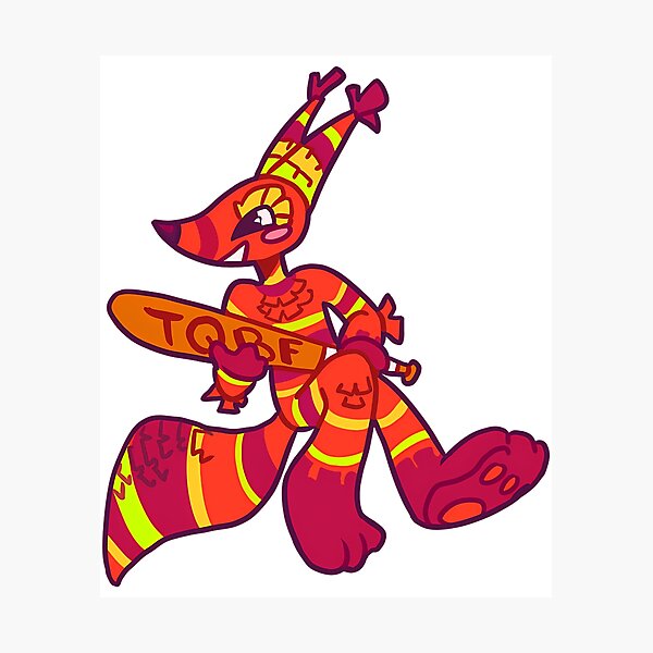 Item preview, The Quick Brown Fox Sticker designed and sold by Keona-Kellam-.