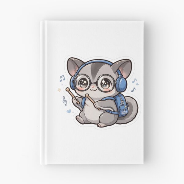 Item preview, Kawaii Sugar Glider Music School Drummer designed and sold by Wildlife-Walk.