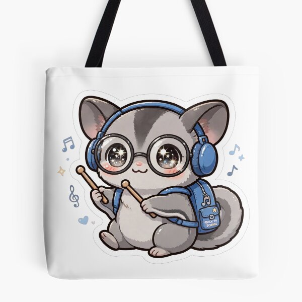 Item preview, Kawaii Sugar Glider Music School Drummer designed and sold by Wildlife-Walk.
