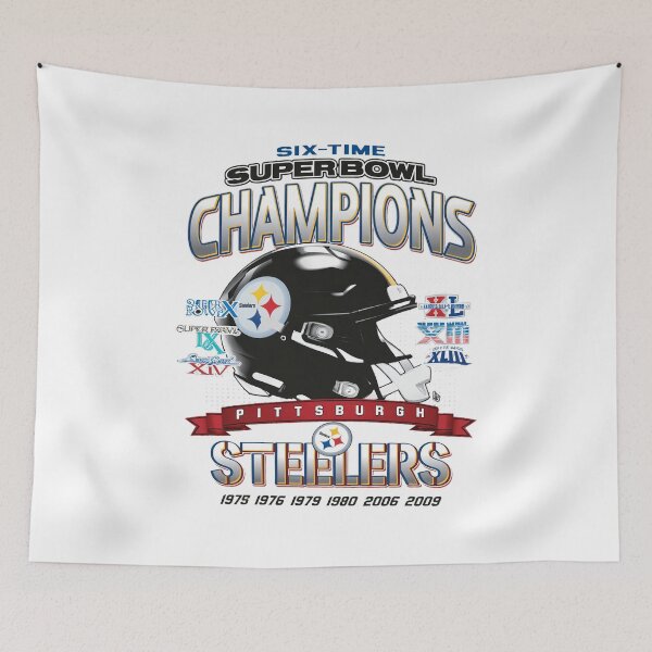 Item preview, Pittsburgh Football Six Time Champions Vintage designed and sold by MavisMante.