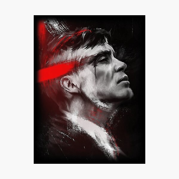 Item preview, Peaky Blinders Thomas Shelby Red Accent Art designed and sold by mantangalih47.