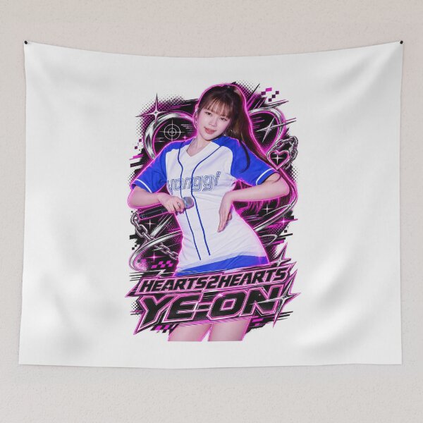 Item preview, Ye-on Hearts2Hearts Blue White Jersey Stage Look designed and sold by Valereekmerch.