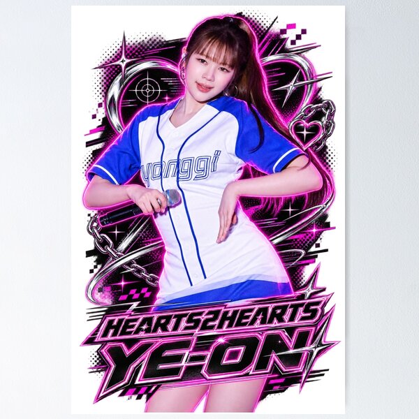 Item preview, Ye-on Hearts2Hearts Blue White Jersey Stage Look designed and sold by Valereekmerch.