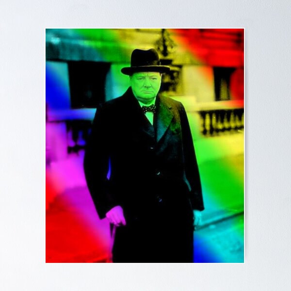 Item preview, Winston Churchill designed and sold by CristalleLisa.