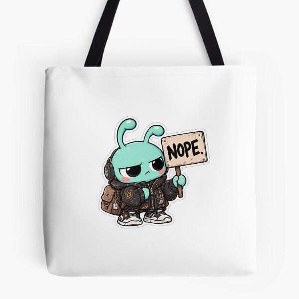 Item preview, Bloop Says Nope designed and sold by L.A.T Universe.