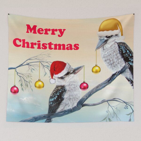 Item preview, Merry Christmas Kookaburras  designed and sold by Linda Callaghan.