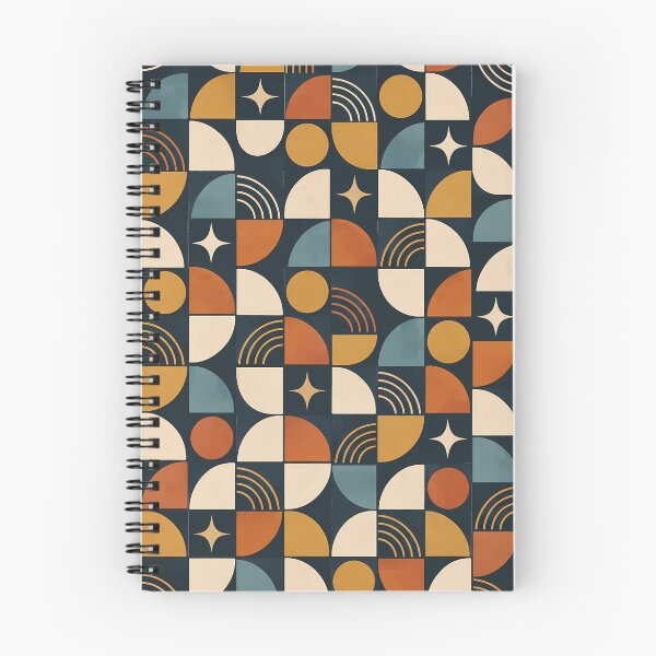 Item preview, Mid Century Modern Geometric Retro Pattern designed and sold by VOLLOS.