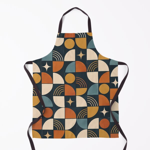 Item preview, Mid Century Modern Geometric Retro Pattern designed and sold by VOLLOS.
