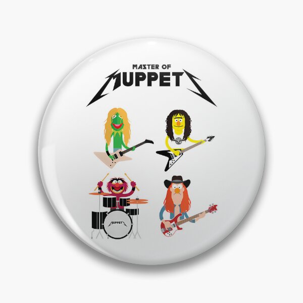 Item preview, Master Of Muppets - Muppets As Metallica Band  designed and sold by 16yoTalent.