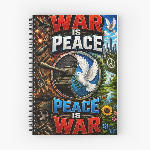Item preview, WAR IS PEACE,PEACE IS WAR designed and sold by Smoothseer.