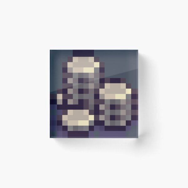 Aperçu de l'œuvre Pixel Silver Coins E créée et vendue par Ben Henry.