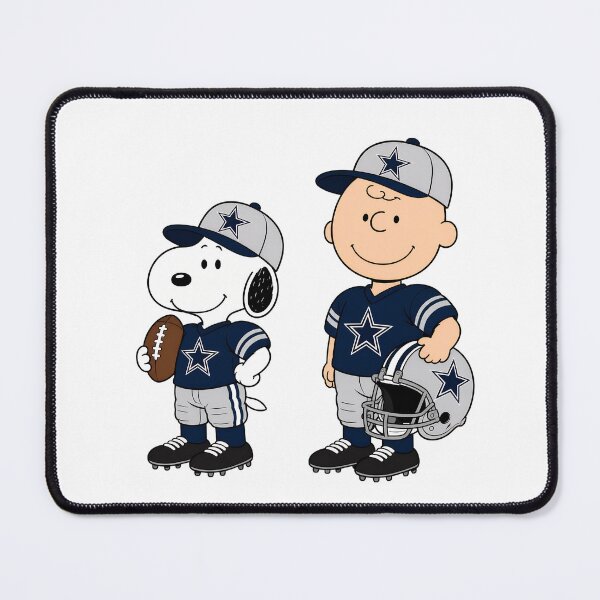 Item preview, Snoopy Charlie Brown Dallas Cowboys Football designed and sold by PunSprout.