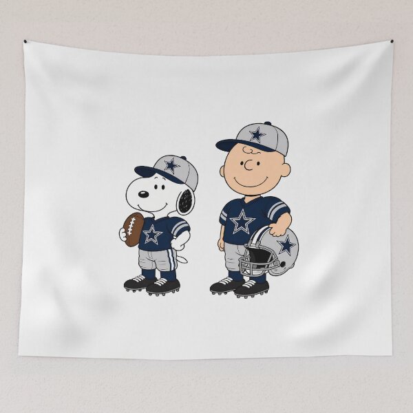 Item preview, Snoopy Charlie Brown Dallas Cowboys Football  designed and sold by PunSprout.