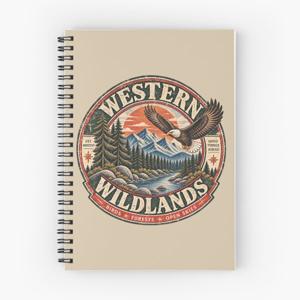 Item preview, Wild Lands Vintage Wilderness Eagle Mountain designed and sold by IRYNASHOP.