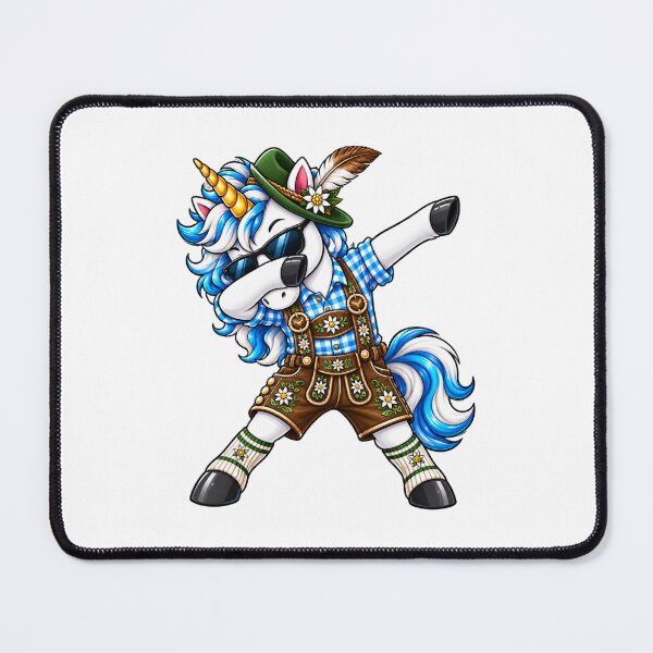 Item preview, Dabbing Unicorn Leather Pants Blue Traditional Costume Alternative designed and sold by Radixbarny.