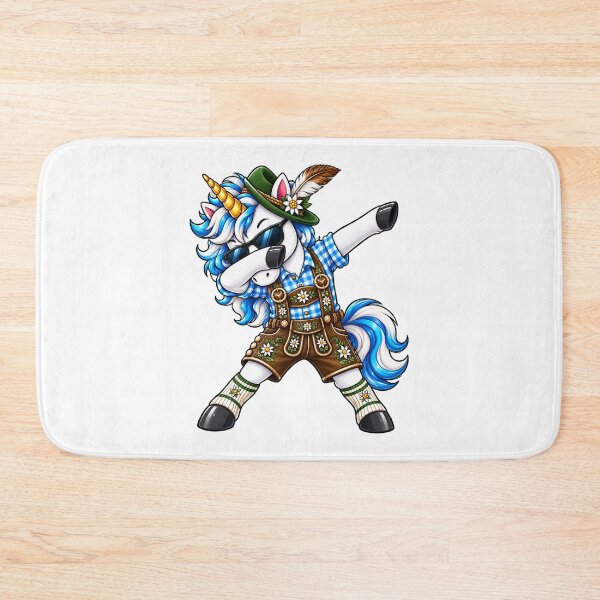 Item preview, Dabbing Unicorn Leather Pants Blue Traditional Costume Alternative designed and sold by Radixbarny.