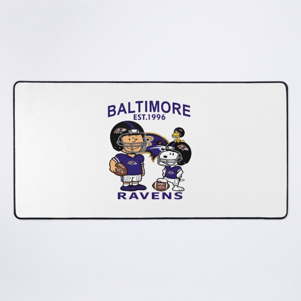 Item preview, Baltimore Ravens Peanuts Football  designed and sold by PunSprout.