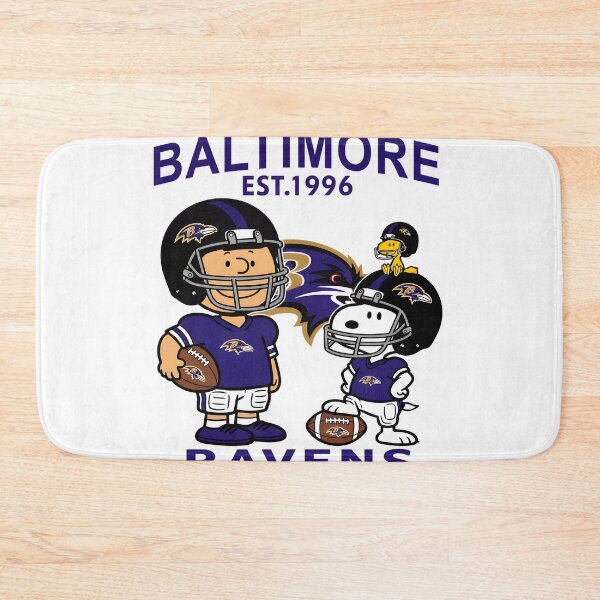 Item preview, Baltimore Ravens Peanuts Football  designed and sold by PunSprout.