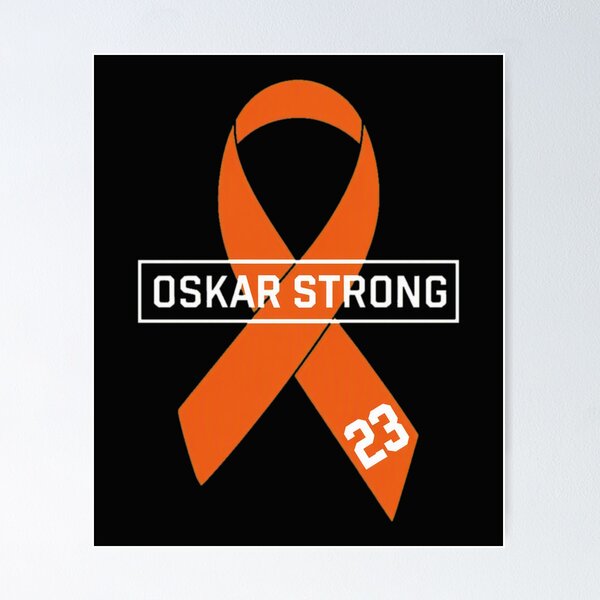 Item preview, Oskar Strong Orange Ribbon 23 Awareness designed and sold by Jamrpenter.