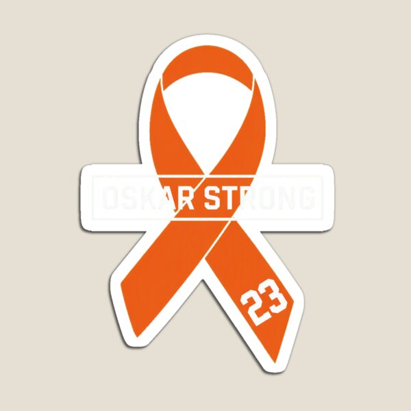 Item preview, Oskar Strong Orange Ribbon 23 Awareness designed and sold by Jamrpenter.
