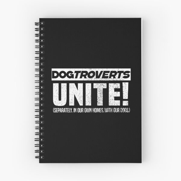 Item preview, Dogtrovert - The Introverted Dog Owner -Dogtroverts Unite (Separately In Our Own Homes With Our Dogs.)- designed and sold by HUBERitC-oCYCN.
