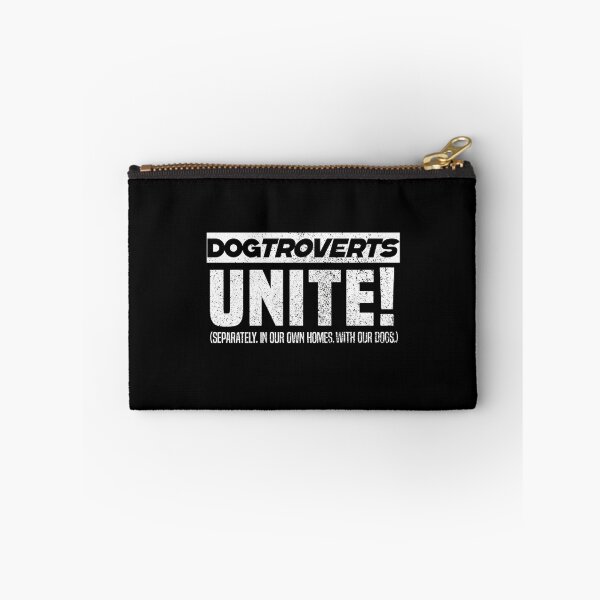 Item preview, Dogtrovert - The Introverted Dog Owner -Dogtroverts Unite (Separately In Our Own Homes With Our Dogs.)- designed and sold by HUBERitC-oCYCN.