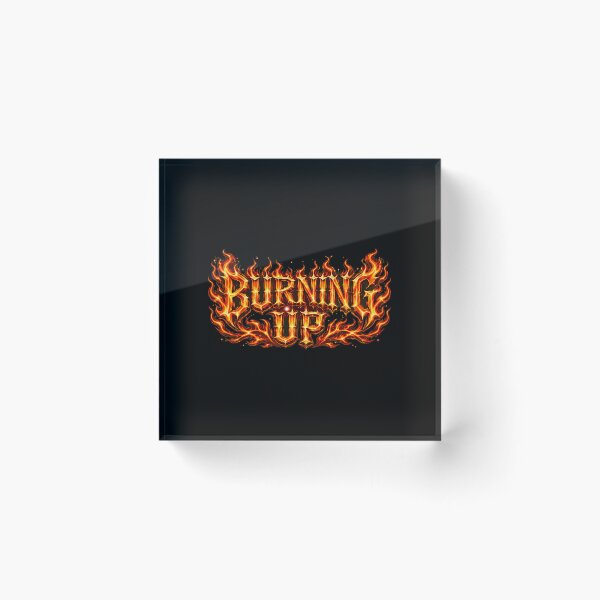 Item preview, Fiery Typography Graphic designed and sold by nnKalim36.