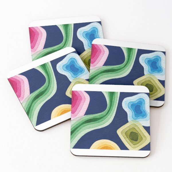 Item preview, feelings – Layered Abstract Watercolor & Gouache designed and sold by DaydreamDept..
