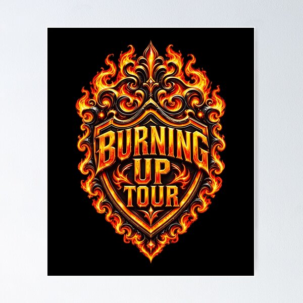 Item preview, Fiery Crown Tour Graphic  designed and sold by CotyArrah97.