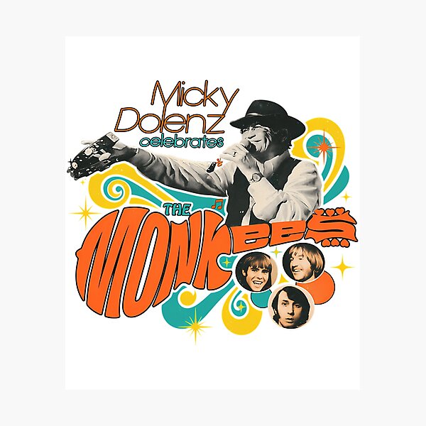 Aperçu de l'œuvre Micky Dolenz rend hommage aux Monkees créée et vendue par PunSprout.