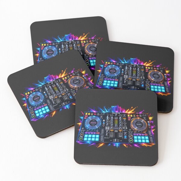 Item preview, Neon DJ Controller Music Mixing Deck designed and sold by Tee-Shirt-Topia.