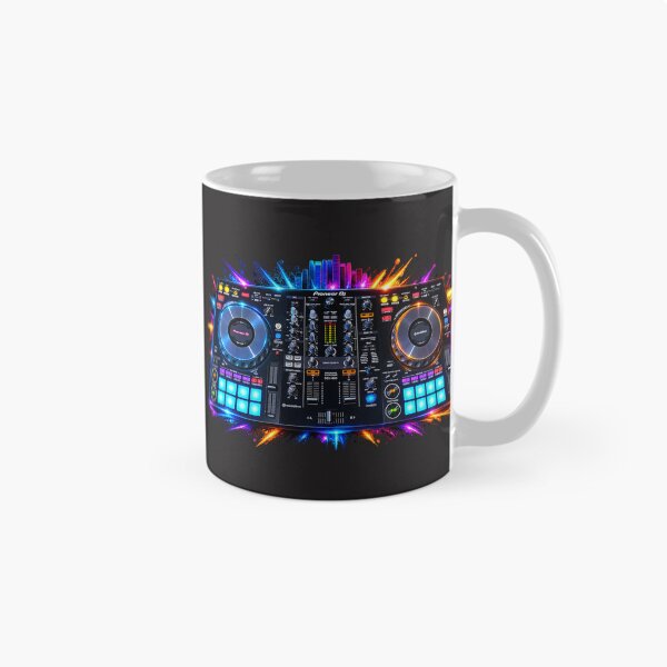 Item preview, Neon DJ Controller Music Mixing Deck designed and sold by Tee-Shirt-Topia.