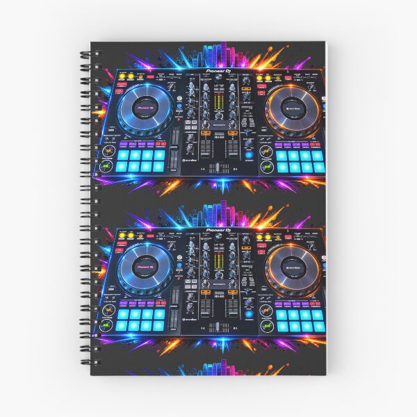 Item preview, Neon DJ Controller Music Mixing Deck designed and sold by Tee-Shirt-Topia.