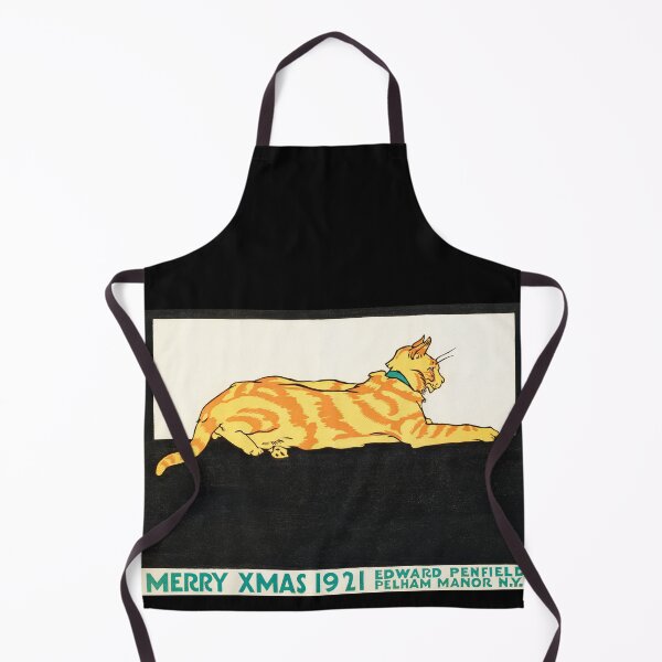 Item preview, Merry Xmas 1921 by Edward Penfield – Vintage Christmas Poster designed and sold by EmeraldeaArt.