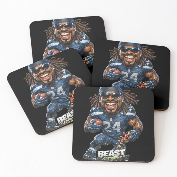Item preview, Beast Mode Football Legend Caricature designed and sold by MavisMante.