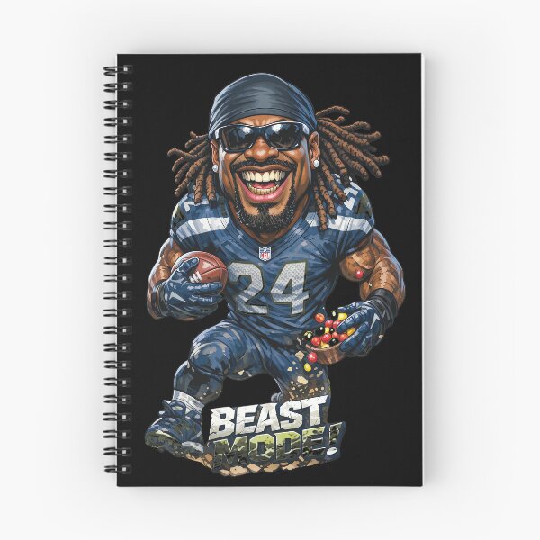 Item preview, Beast Mode Football Legend Caricature designed and sold by MavisMante.