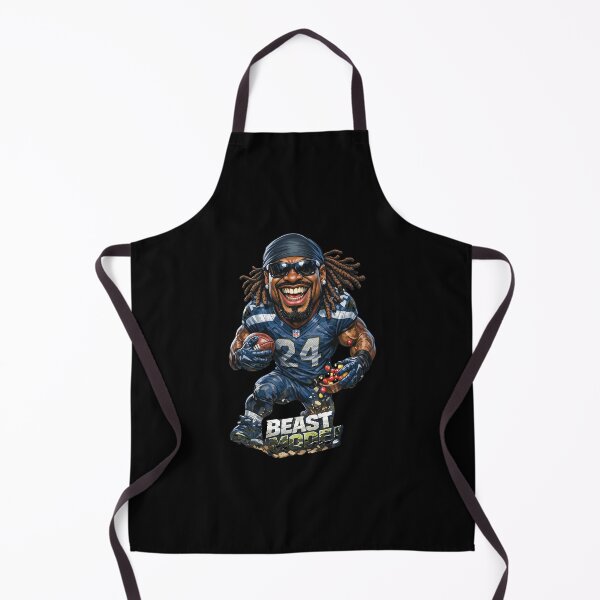 Item preview, Beast Mode Football Legend Caricature designed and sold by MavisMante.