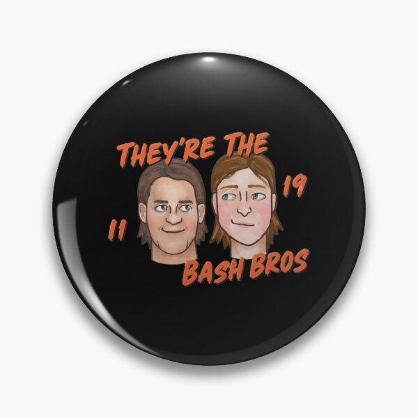 Artikelvorschau, Sie sind das Bash Bros 19, ein lustiges Cartoon-Duo entworfen und verkauft von Jamrpenter.