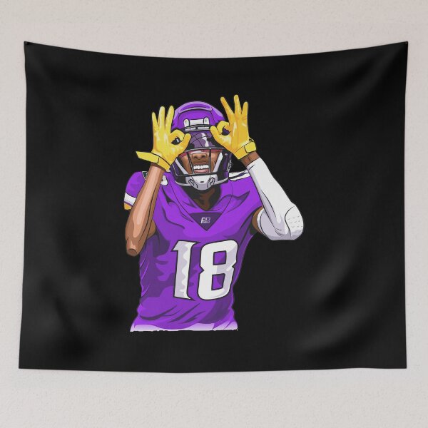 Item preview, American Football Star Number 18 Celebration designed and sold by MavisMante.