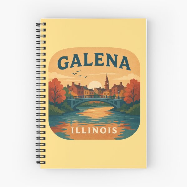 Item preview, Galena Illinois: Historic River Sunset designed and sold by CircinusStore.