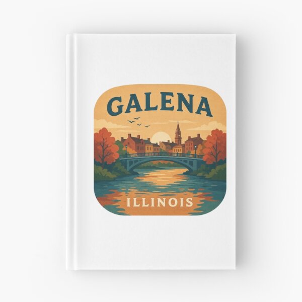 Item preview, Galena Illinois: Historic River Sunset designed and sold by CircinusStore.