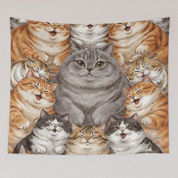 Item preview, Cat Cat Cat designed and sold by chillaxcats.