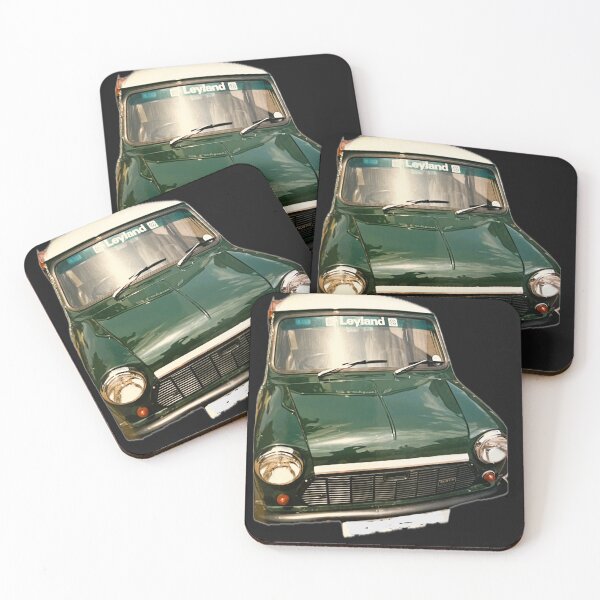 Item preview, Retro vintage Mini Car Green  designed and sold by Tee-Shirt-Topia.