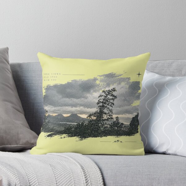 Item preview, Some Views Just Stay With You – Vintage Mountain Landscape Travel Design designed and sold by EdgeSphere.