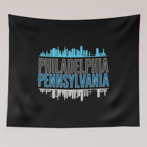 Item preview, Philadelphia Pennsylvania City Skyline Chalk designed and sold by Jamrpenter.