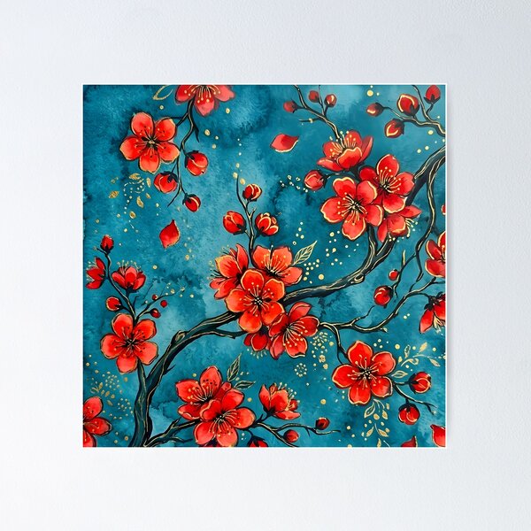 Item preview, Plum Blossom  designed and sold by GraphicsClub.